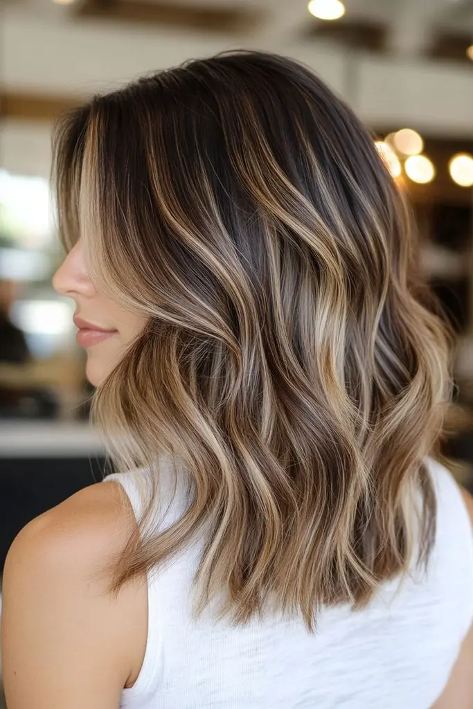 Hair Color Highlights - Short